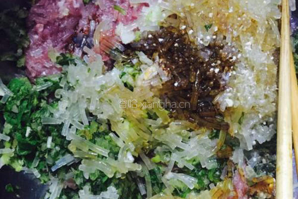 翡翠水饺的做法图解3