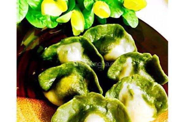 翡翠水饺的做法图解12