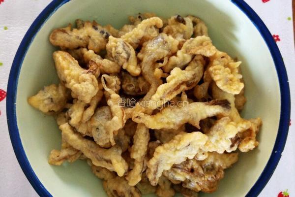 软炸鲜蘑的做法图解6