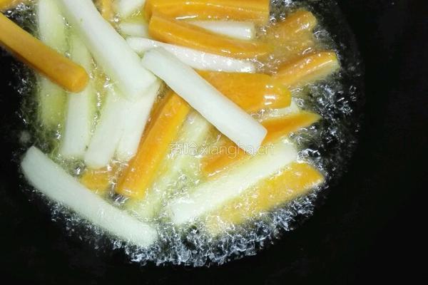 清炒山药片的做法图解4