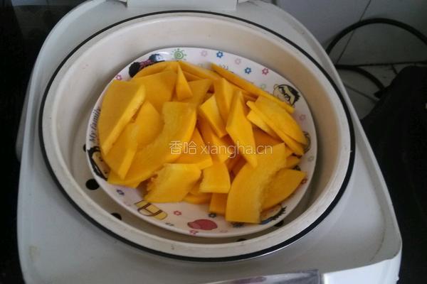 蒸南瓜饼（糕）的做法图解1