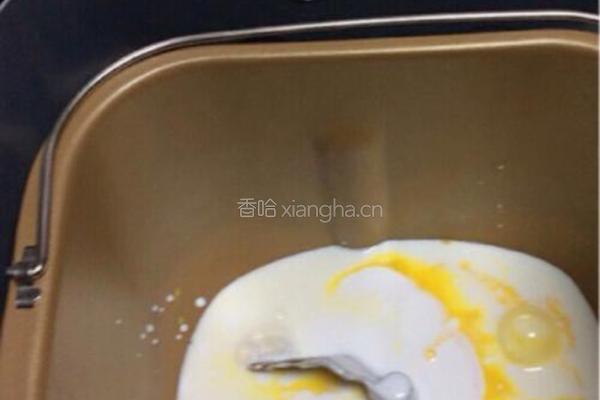 奶香吐司面包的做法图解1