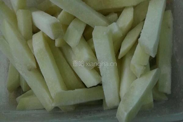 自制香脆薯条的做法图解5