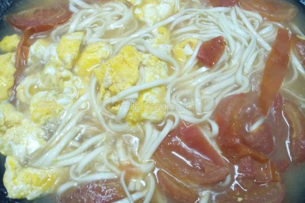 西红柿鸡蛋汤面的做法图解10