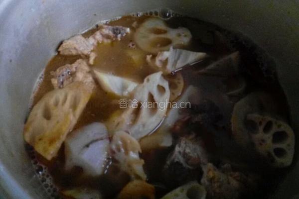 莲藕炖排骨