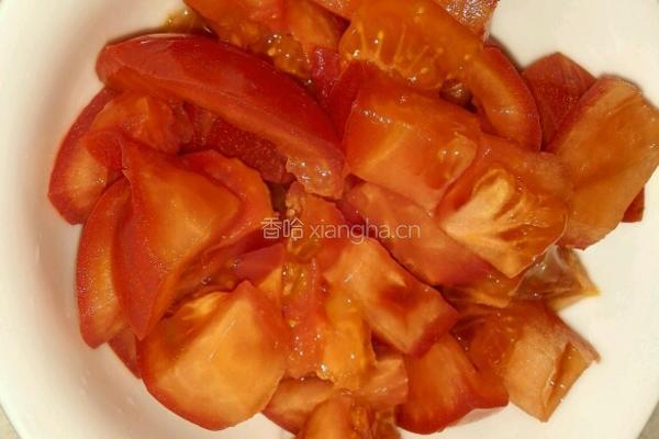 豆腐鸡蛋炒西红柿的做法图解2
