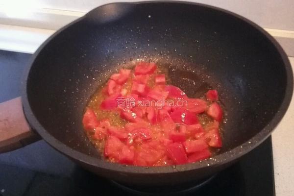 豆腐鸡蛋炒西红柿的做法图解4