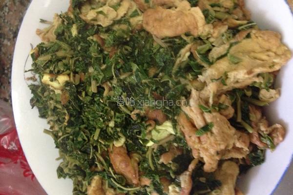 香椿炒鸡蛋的做法图解4