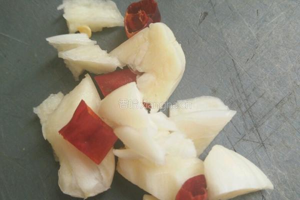 青椒炒菇的做法图解4