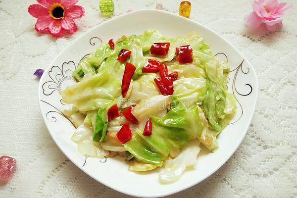 炝炒包菜的做法图解10