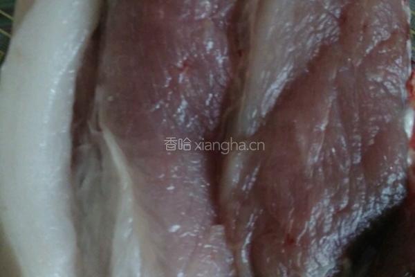 蒜台炒肉的做法图解2