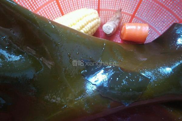 海带汤的做法图解2
