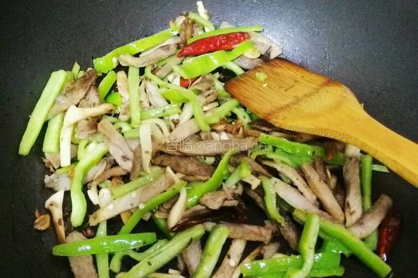 千张小炒肉的做法图解6