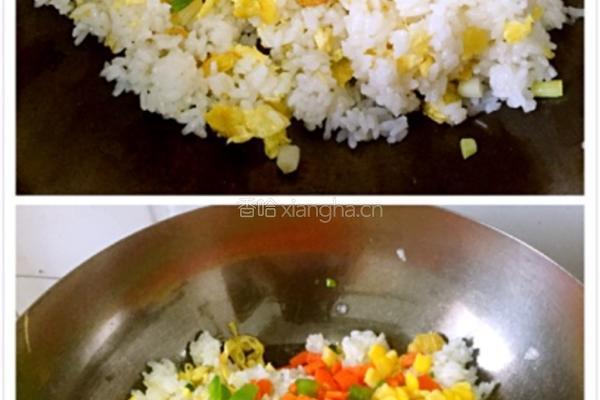 芝士蛋炒饭的做法图解6