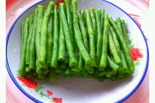 芝香豇豆的做法图解5
