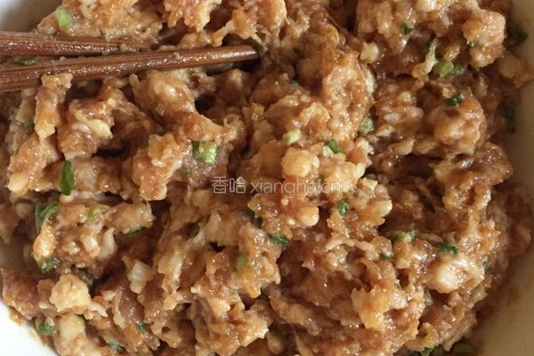 肉包子的做法图解3