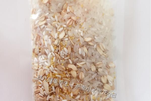 小米燕麦饭的做法图解1