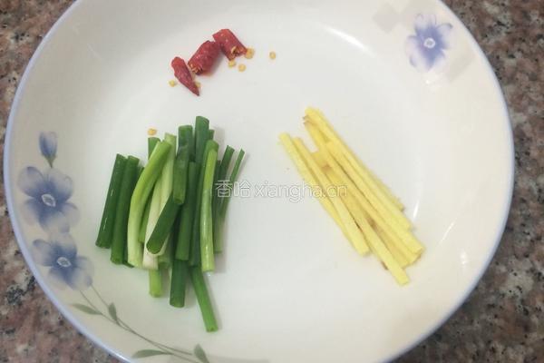 清炒蛏子的做法图解3