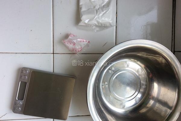 樱花水信玄饼的做法图解1