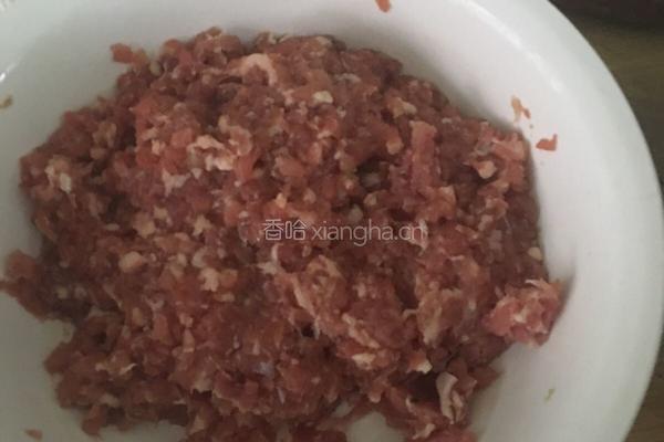 糯米肉丸子的做法图解2