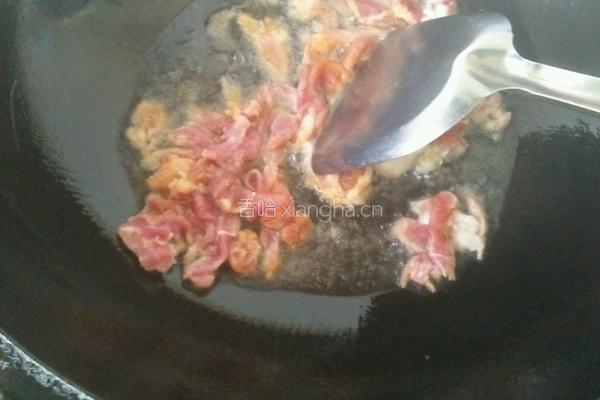 豆芽炒肉的做法图解5