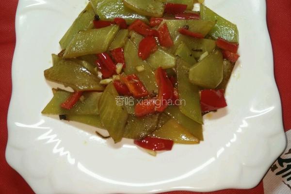 清炒莴笋片的做法图解4