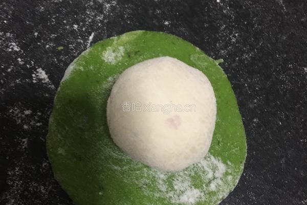 彩虹馒头的做法图解4