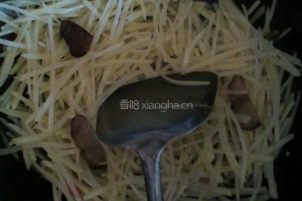 炒土豆丝的做法图解4