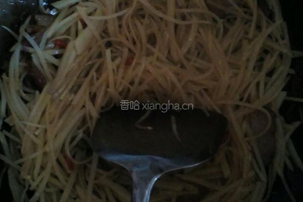 炒土豆丝的做法图解5