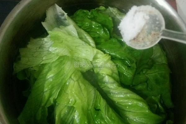 耗油生菜的做法图解5