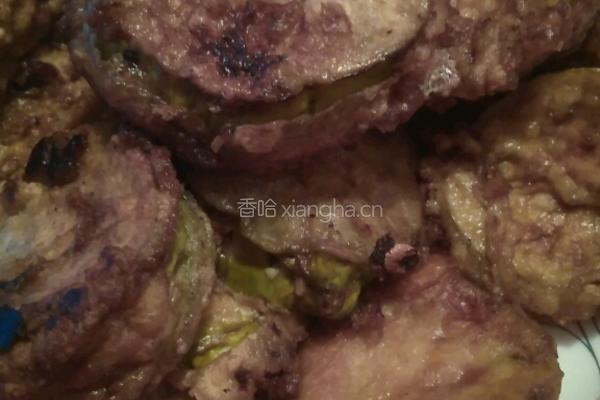 炸茄盒的做法图解5