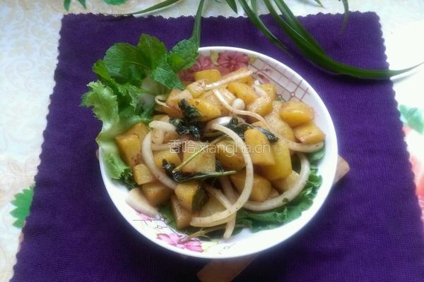 香辣土豆块的做法图解7