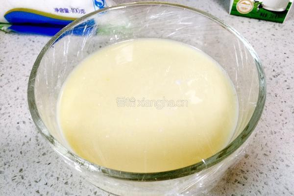 牛奶蒸蛋的做法图解8