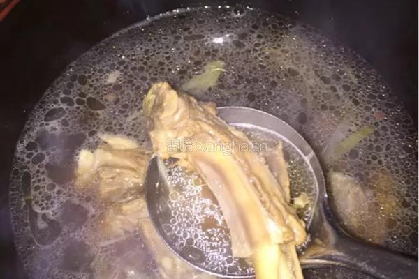 清炖羊排的做法图解4