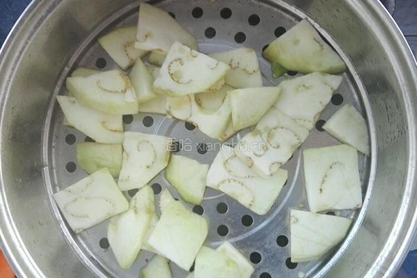 西北风味蒜泥茄子~西北菜的做法图解9