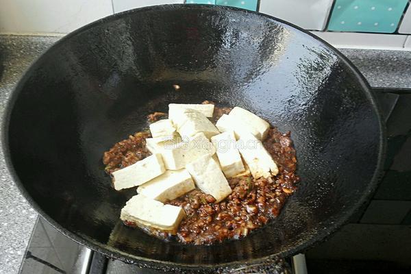 肉末豆腐的做法图解6
