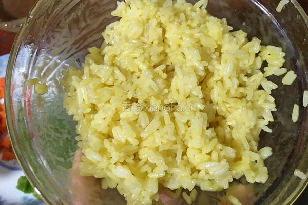 金包银炒饭的做法图解6