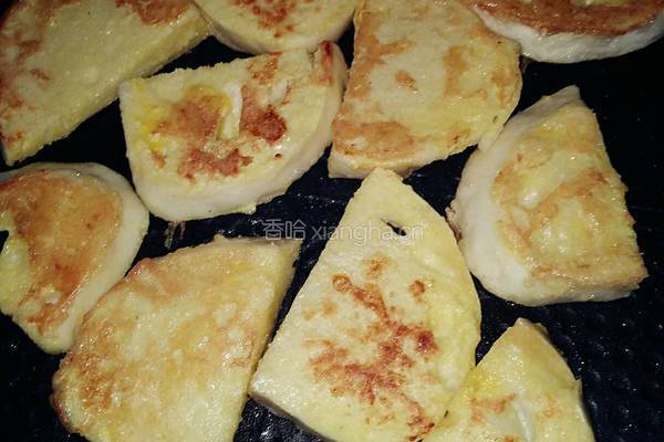 鸡蛋炸馒头片的做法图解3