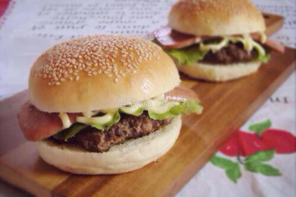 牛肉汉堡的做法图解12