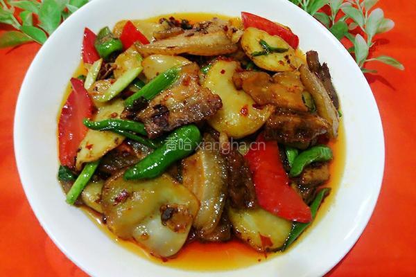 土豆回锅肉的做法图解15