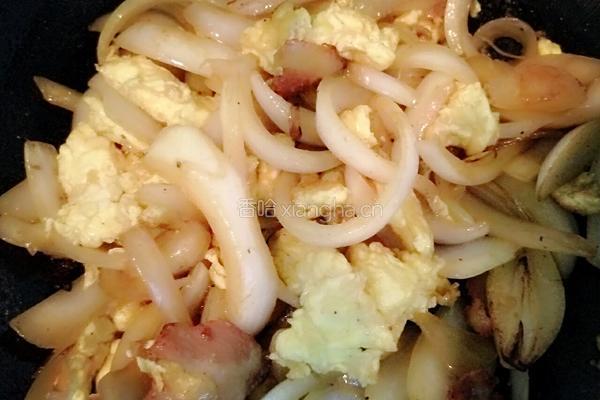 圆葱炒鸡蛋的做法图解5