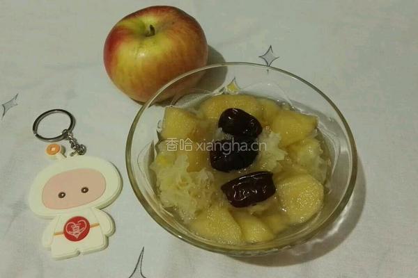 苹果银耳红枣汤的做法图解5