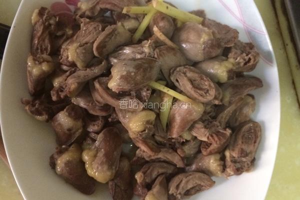爆炒鸡心的做法图解1