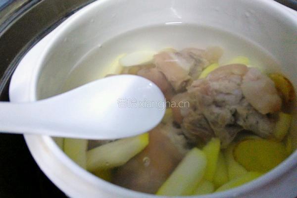山药炖猪蹄的做法图解10