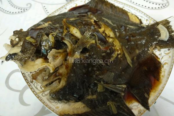 蚝汁蒸多宝鱼的做法图解7