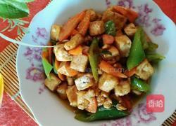 炒豆腐的做法图解9