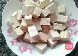 炒豆腐的做法图解1