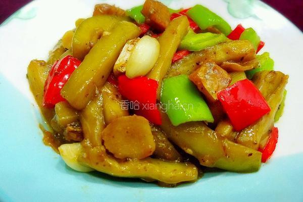 咸鱼烧茄子的做法图解12