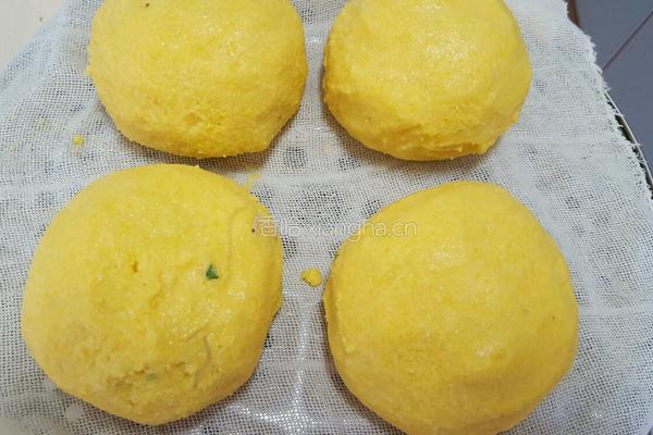 玉米面野菜团的做法图解11