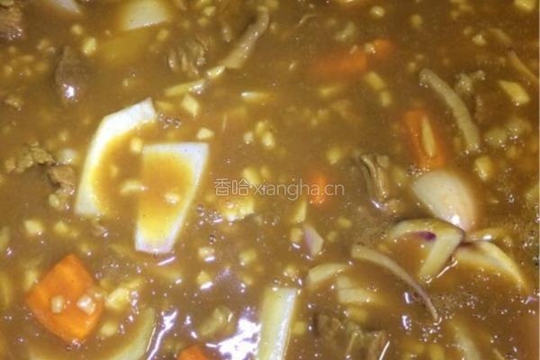 咖喱牛肉的做法图解4